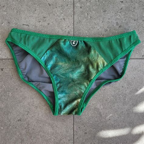 Mesh Lycra Bikini Briefs For Poledance Or Swim Depop