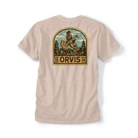 In Flight Grouse Graphic T Shirt Orvis