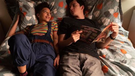 Blue Dungaree Jumpsuit Worn By Ola Nyman Patricia Allison In Sex Education S E Spotern