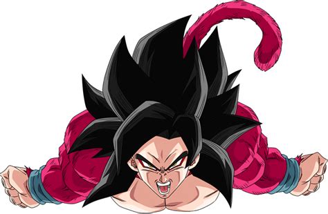 Goku Ssj4 Render 4 [dokkan Battle] By Maxiuchiha22 On Deviantart In