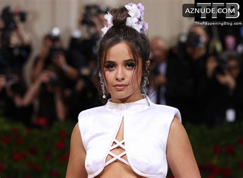 Camila Cabello Sexy Seen Braless Showing Off Her Hot Tits At The Met Gala In New York City Aznude