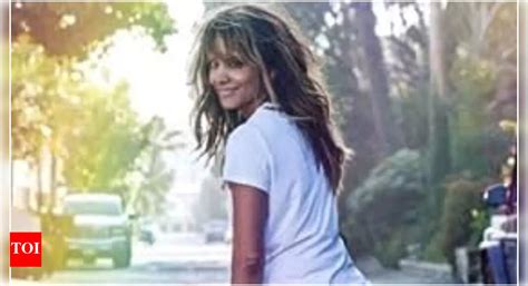 Halle Berry Seen Skateboarding In Bikini Ahead Of Her Th Birthday