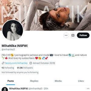 MihaNika Twitter Twitter Twitter Porn Account