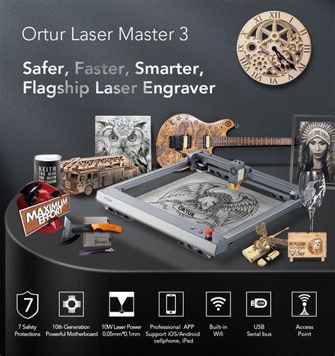 Buy Ortur Laser Master 3 Laser Engraver 10W Laser Cutting Machine | 3D ...