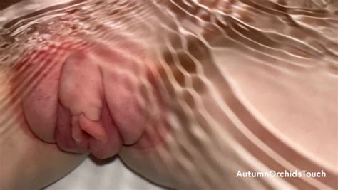 AutumnOrchidsTouch Sensual Pumped Pussy Bath Time Seduction ManyVids