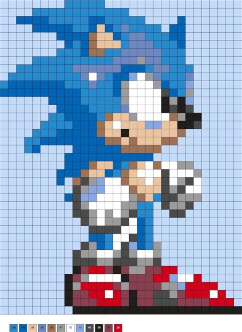 Sonic Perler Beads (30+ Free Patterns) - DIY Candy