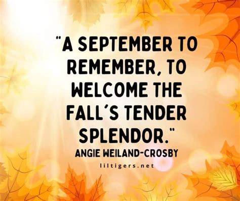 september quotes sayings wishes  lil tigers