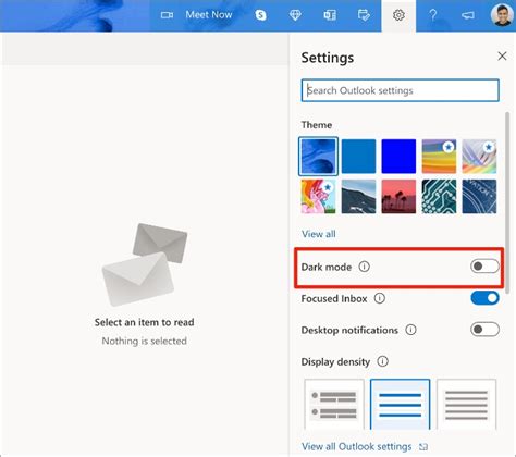 Jak Zmieni Outlooka Na Tryb Ciemny Na Komputerze I Urz Dzeniu Mobilnym