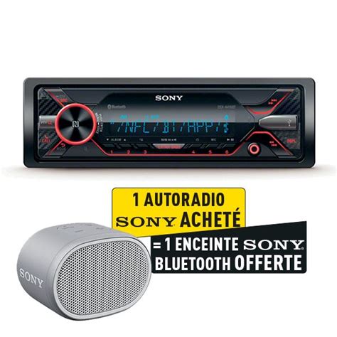 Autoradio Sony DSX-A416BT + Enceinte Bluetooth offerte ! - Feu Vert