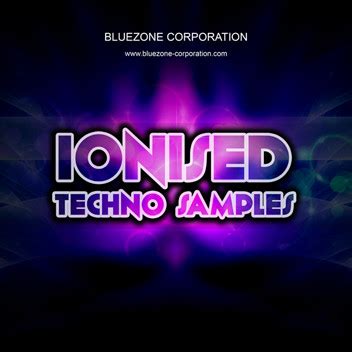 Bluezone Ionised Techno Samples, sample pack for Techno music production