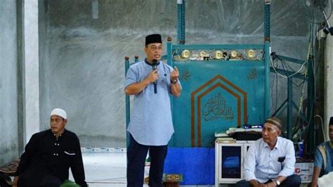 Safari Ramadan Di Lingga Bupati Datangi Desa Mensanak Dan Tanjung