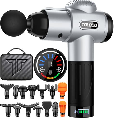 Toloco Massage Gun Upgrade Percussion Muscle Massage Gun For Athletes