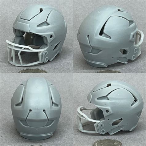 3D Printed Riddell Axiom Pocket Pro Scale Modern Era Football Helmet - Etsy