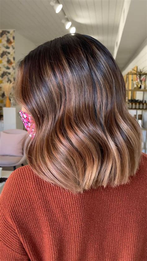 Brunette Balayage Highlights Long Hair Color Hair Highlights Balayage Hair