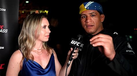 Gilbert Burns Reveals Promise To His Wife Helped Him To Submission Win