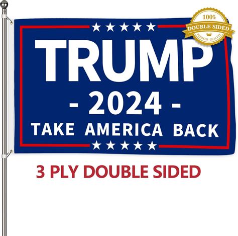 Amazon.com : Probsin Trump 2024 Flag 3x5 Ft Decorations Outdoor Double