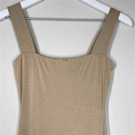 NAKED WARDROBE Figure It Out Midi Dress Nude S Gem