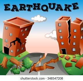 Earthquake Cartoon Clipart