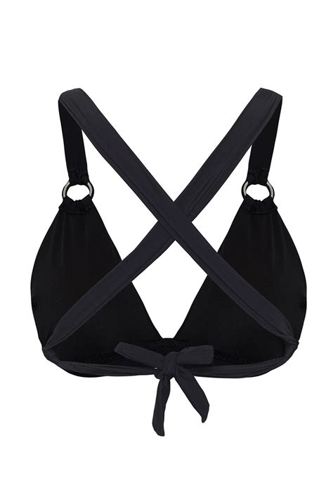 Trendyolm Lla Siyah Gen Apraz Ba Lama Detayl Aksesuarl Bikini St Tbess Bu Fiyat