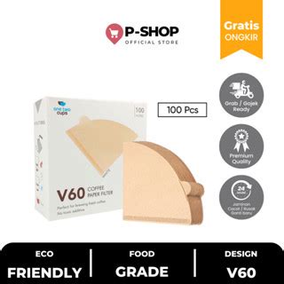 Jual Paper Filter V60 Kertas Saring Kopi Filter V60 Saringan Drip