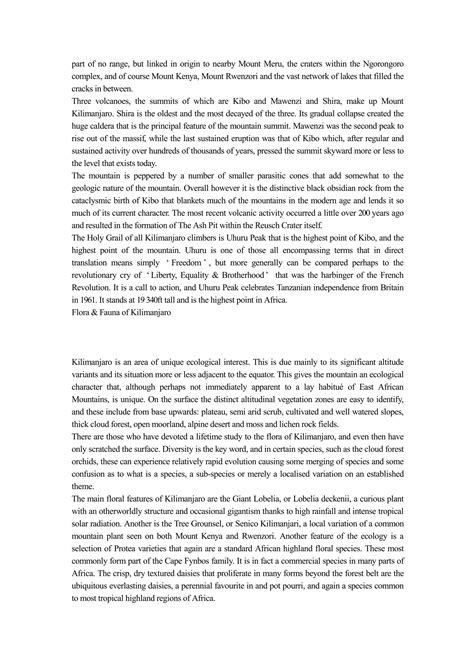The Snows Of Kilimanjaro Pdf 6
