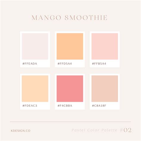 21 Beautiful Pastel Color Palette Examples with Color Codes