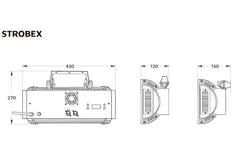 STROBEX - 936 x 0.5W LED Strobe with DMX – Event Lighting