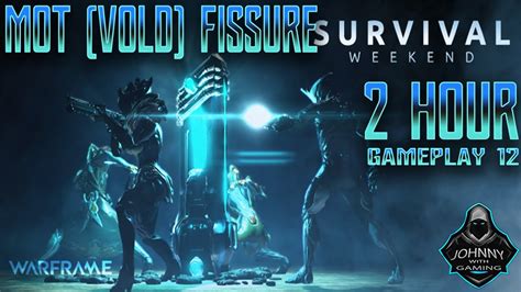 Warframe Axi Survival Mission Mot Void Fissure Hour Vol Live