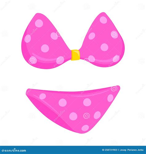 Illustrazione Icona Di Bikini Emoji Vettore Di Vacanza Sulla Spiaggia Simbolo Emoticon Design