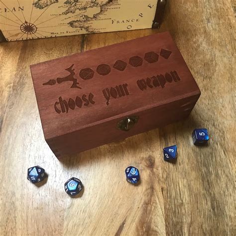 Wooden Dice Etsy