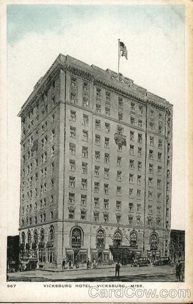 Vicksburg Hotel Mississippi Postcard