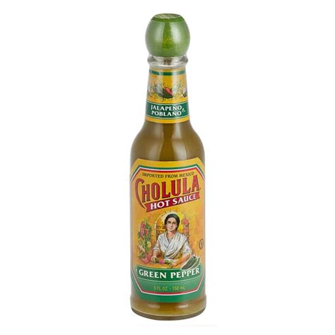 Cholula Green Pepper Hot Sauce Pinedale General Store