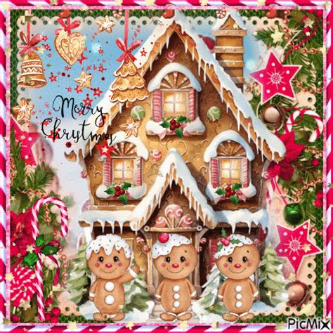 Gingerbread House Free Animated  Picmix