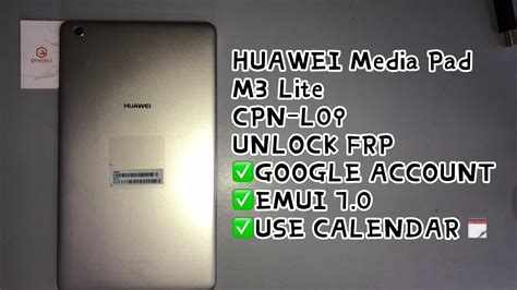 Huawei Cpn L09 Frp – Telegraph