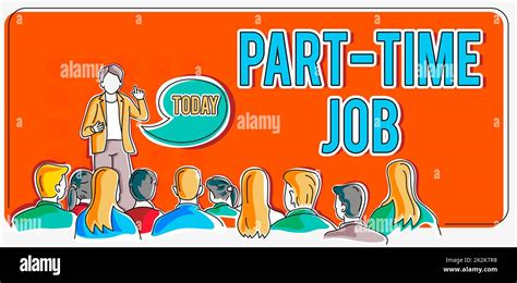 Text Showing Inspiration Part Time Job Word Written On Weekender