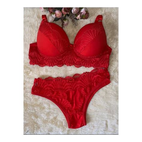 Conjuntos Lingerie Luxo Shopee Brasil