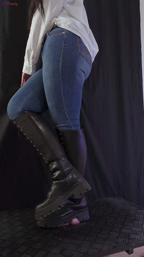 Stomping Your Cock And Balls In My Military High Combat Boot Nude Pics Xhamster