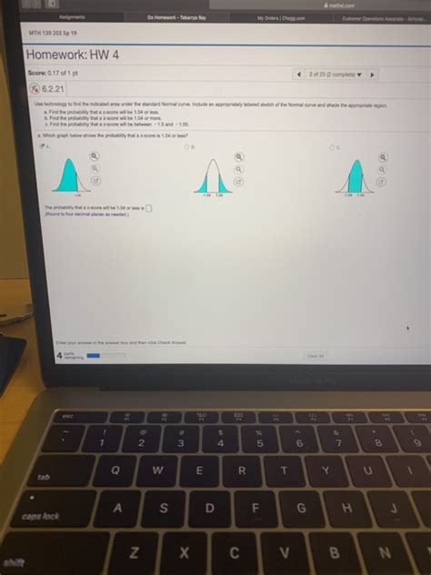 Solved Mth P Homework Hw Score Of Pt Chegg