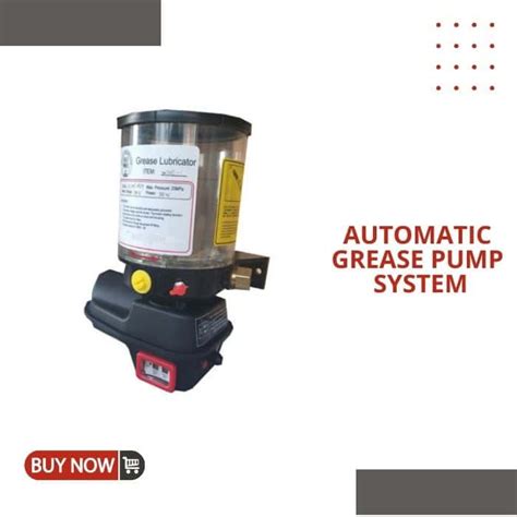 Automatic Grease Pump Systems Industrial Lubrication Solutions