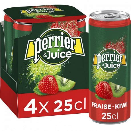 Perrier Juice Eau Gazeuse Aromatis E Fraise Kiwi X Cl