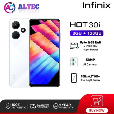 Jual Infinix Hot 30i 8 128gb Official Store Di Seller Altec Cellular Official Store Sumur