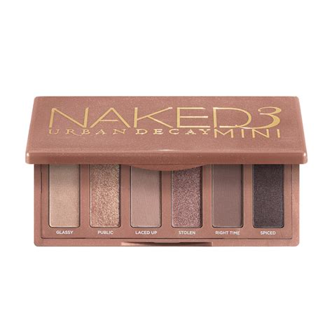 Naked Naked3 Mini Paleta De Sombras De Olhos Urban Decay Perfumes E Companhia
