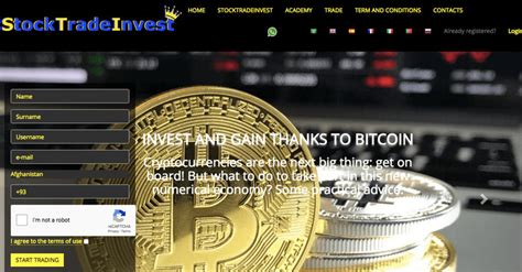 StockTradeInvest Forex Broker Review InvestWorld Net