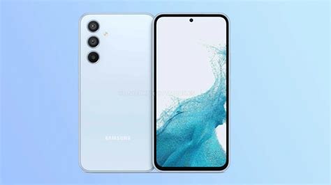 Le design du Samsung Galaxy A54 est très clair Voici à quoi