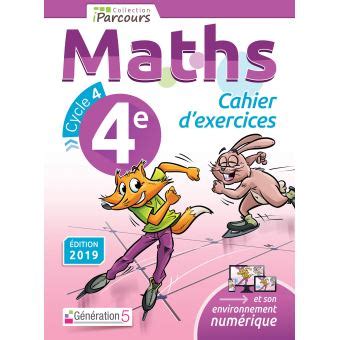 Iparcours Maths Me Cycle Cahiers D Exercices Workbook Edition