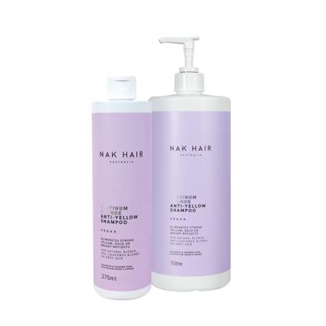 Nak Platinum Blonde Antiyellow Shampoo Tomorrow At Home