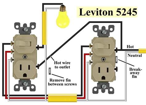 Leviton Switch And Outlet Wiring Diagram