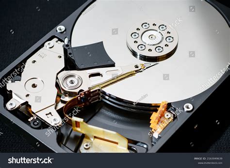 Exploded Photograph Inside Hdd Which Storage Stock Photo 2163049639 ...