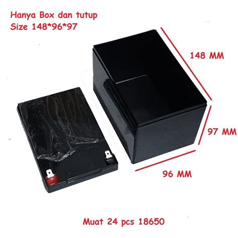 Jual Box Diy Baterai Aki Rakitan Lithium Ion Lion 18650 12v 24v 36v 48v