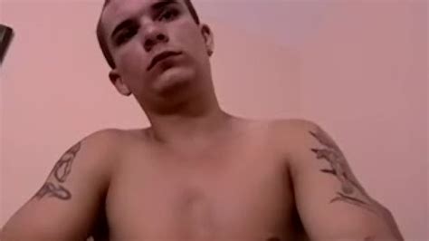 Inked Homo Masturbates With Oiled Big Dick Until Big Cumshot Free Porn Videos YouPornGay